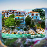 Skiathos Magnet<br><div class="desc">Painting of Skiathos Island in Greece.</div>