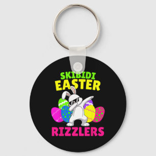 Skibidi Easter - Funny Easter Rizzler Gen Alpha Tw Key Ring