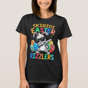 Skibidi Easter Funny Easter Rizzlers Sigma Gen Alp T-Shirt