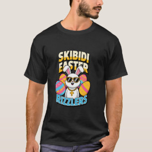 Skibidi Easter Funny Easter Rizzlers Sigma Gen Alp T-Shirt