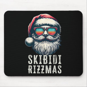 Skibidi Rizzmas Christmas Rizz Santa Claus Charism Mouse Mat