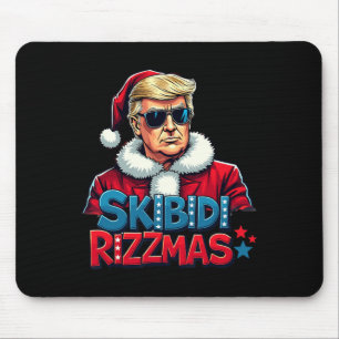 Skibidi Rizzmas Christmas Rizz Santa Claus Trump S Mouse Mat