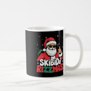 Skibidi Rizzmas Christmas Santa Claus Merry Rizz M Coffee Mug