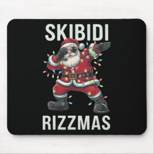 Skibidi Rizzmas Christmas Santa Claus Merry Rizz M Mouse Mat