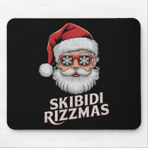 Skibidi Rizzmas Christmas Santa Claus Merry Rizz M Mouse Mat