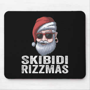 Skibidi Rizzmas Christmas Santa Merry Rizz Mas Xma Mouse Mat