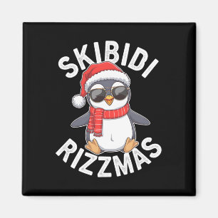 Skibidi Rizzmas Funny Christmas Christmas Season P Magnet
