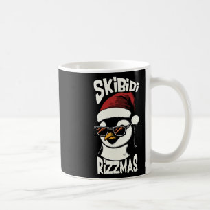 Skibidi Rizzmas Funny Gen Alpha Slang Christmas Pe Coffee Mug