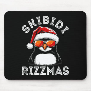 Skibidi Rizzmas Gen Alpha Slang Funny Christmas Pe Mouse Mat