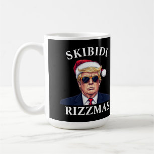 Skibidi Rizzmas Make Christmas Great Again Xmas Coffee Mug