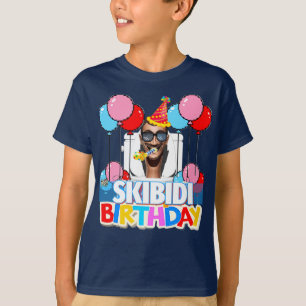 Skibidi Toilet Birthday Tee [Customise It!!]