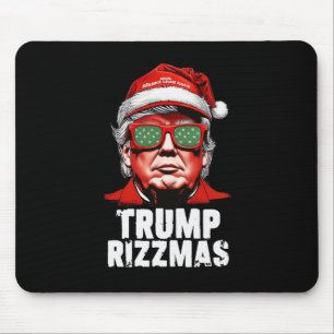 Skibidi Trump Rizzmas Christmas Rizz Santa Claus C Mouse Mat