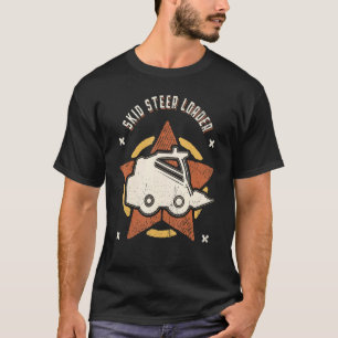 Skid Steer Loader Vintage Retro Classic T-Shirt