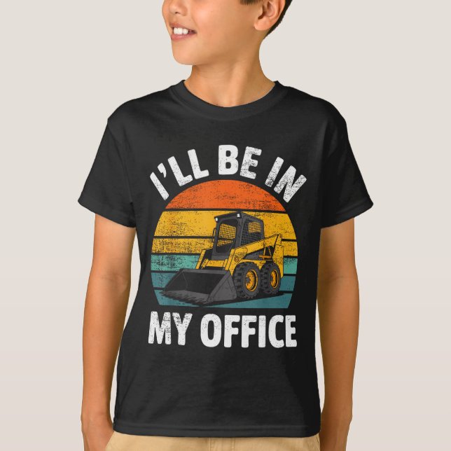 Skid Steer Operator Construction Heavy Equipment J T-Shirt (Front)