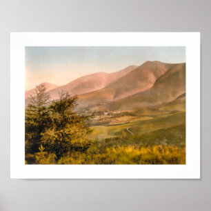 Skiddaw, Keswick, Lake District England Poster