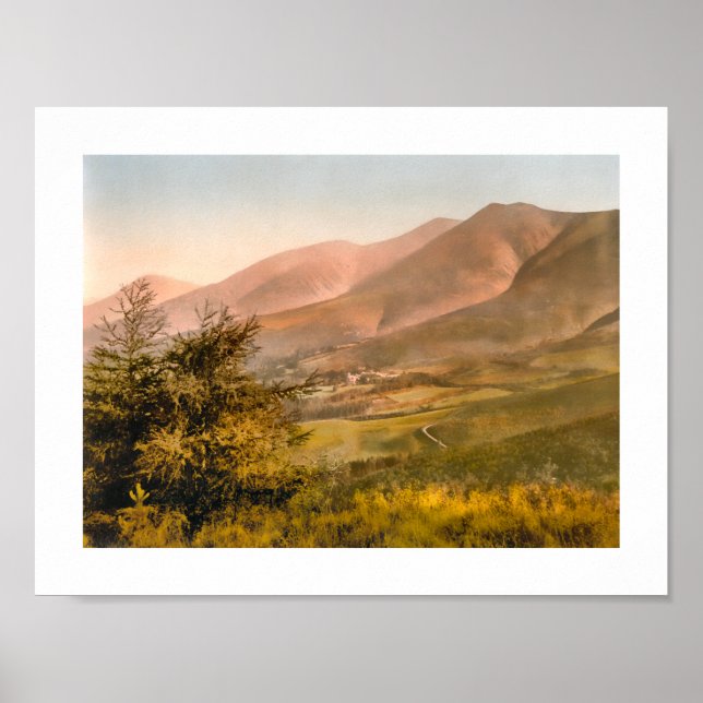 Skiddaw, Keswick, Lake District England Poster (Front)