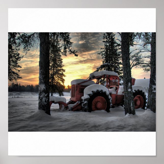 skidder sunrise poster (Front)