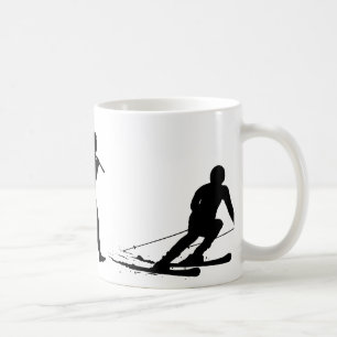 Skier Coffee Mug