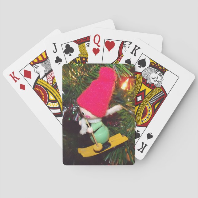 Skier Deck of Cards (Back)