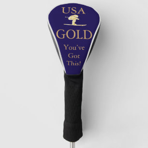 Skier Golf Head Cover