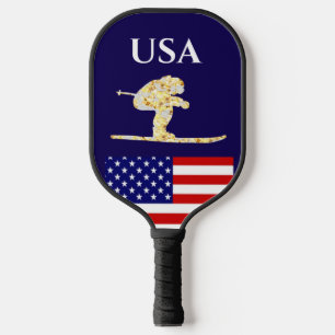 SKIER PICKLEBALL PADDLE