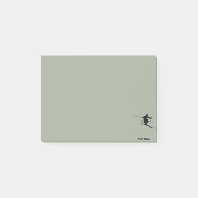 Skier Post-it Notes (Front)