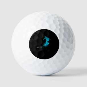Skier, Ski, Japanese Golf Balls