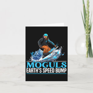 Skier Skier Ski Season Winter Sport Snow Mogul Ski Card