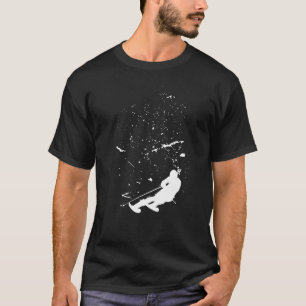 Skier Skiing Ski Fans Snow Mountain Winter T-Shirt