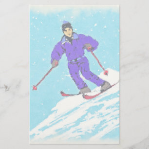 SKIER STATIONERY