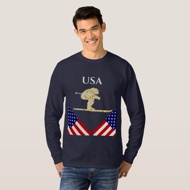 SKIER T-Shirt (Front Full)