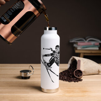 Skier water bottle