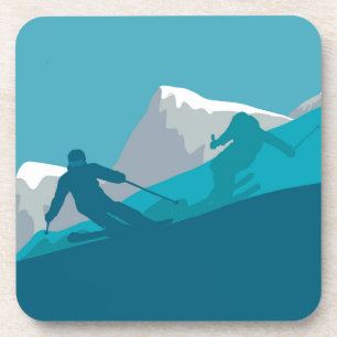 Skiers Alpine Skiing Downhill Races Coaster