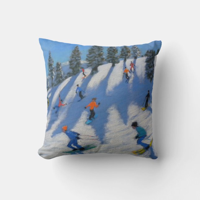 Skiers Lofer 2010 Cushion (Front)