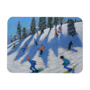 Skiers Lofer 2010 Magnet