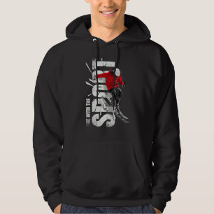 Skiers Mountains Skiing Alpine Winter Sports Hoodie