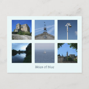 Skies of Blue Postcard