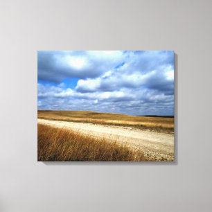 Skies over the Flint Hills canvas print