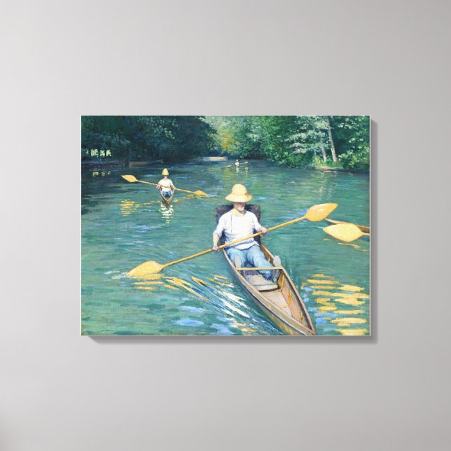Skiffs Canvas Print (Front)