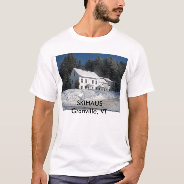 SKIHAUS T-Shirt - Customised (Front)
