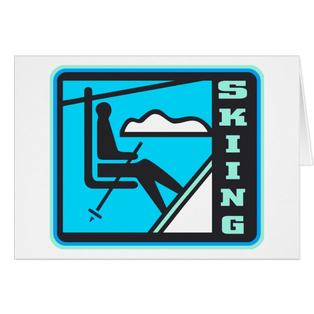 Skiing (Front Horizontal)
