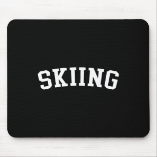 Skiing _5 mouse mat