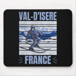 Skiing And Apres Ski - Winter Sports Val-d'isere Mouse Mat