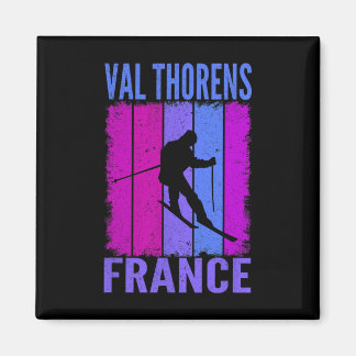 Skiing And Apres Ski - Winter Sports Val Thorens Magnet