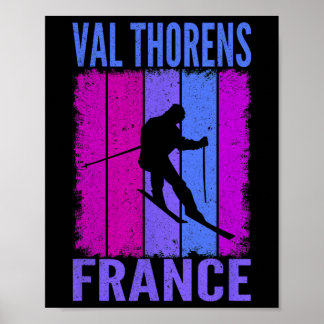 Skiing And Apres Ski - Winter Sports Val Thorens  Poster