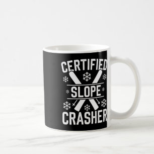 Skiing And Snowboarding Beginner Winter Sports Ent Coffee Mug