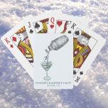 skiing bachelor party  playing cards<br><div class="desc">Make your bachelor party unforgettable with these skiing-themed poker cards, perfect for ski lovers and winter enthusiasts. Whether you’re hitting the slopes or relaxing in the lodge, these custom cards add a fun and personal touch to your celebration. Ideal for game night or as a unique party favour, these skiing...</div>