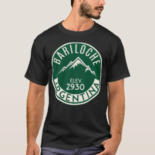 SKIING BARILOCHE ARGENTINA APRES SKI MOUNTAINS T-Shirt