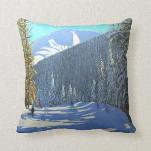 Skiing Beauregard La Clusaz 2012 Cushion