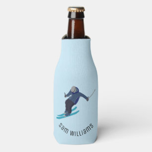 Skiing Bottle Cooler
